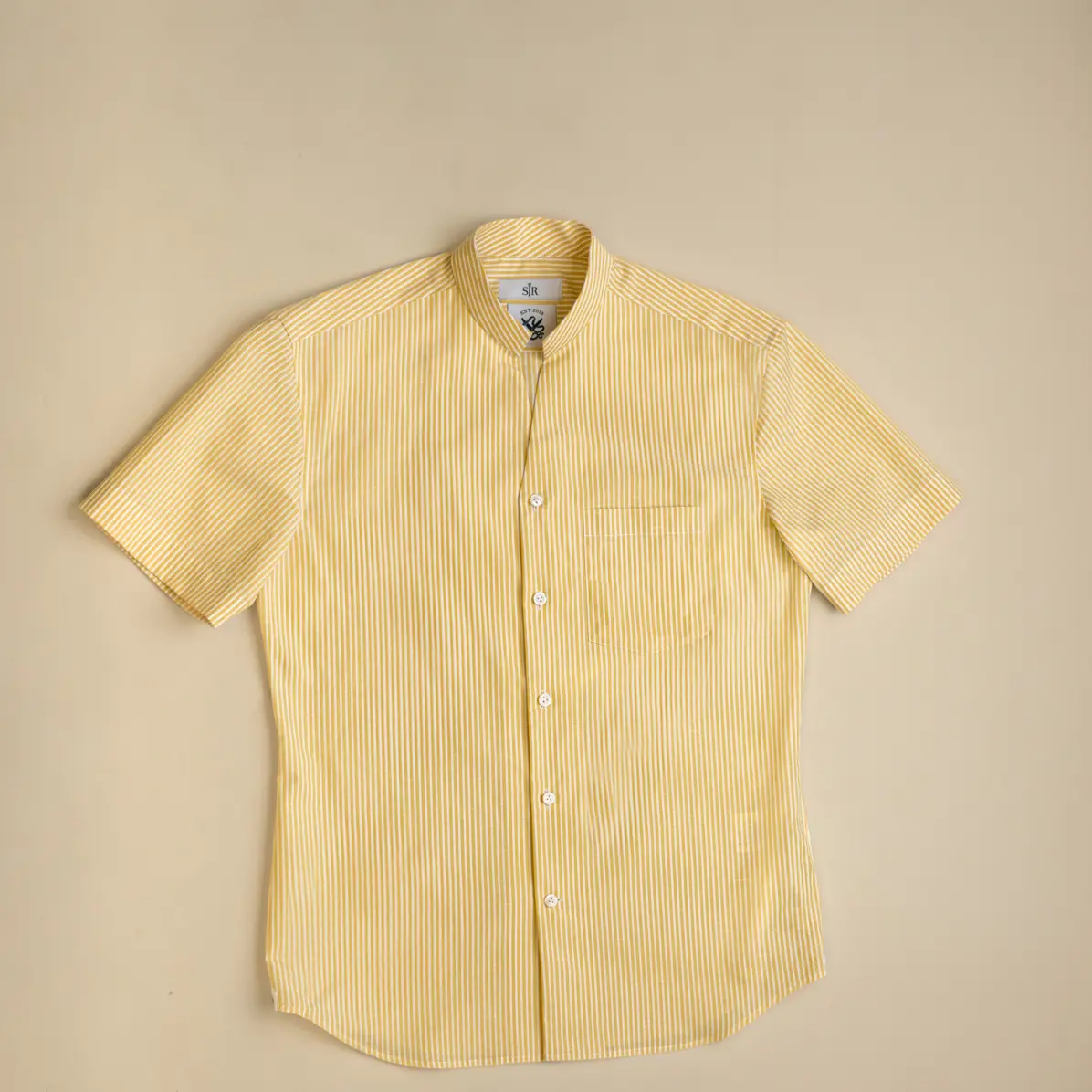 Soyella Beige Popelin Stripes