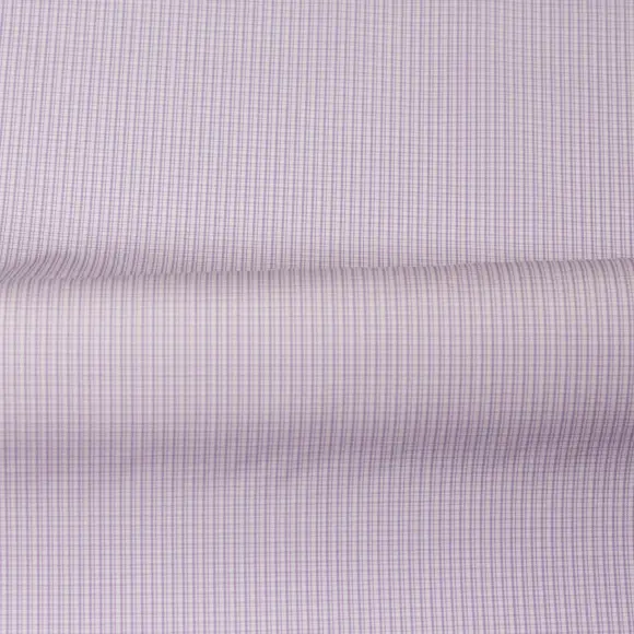 Supraluxe Lilas Popeline Carreaux 1 - 3