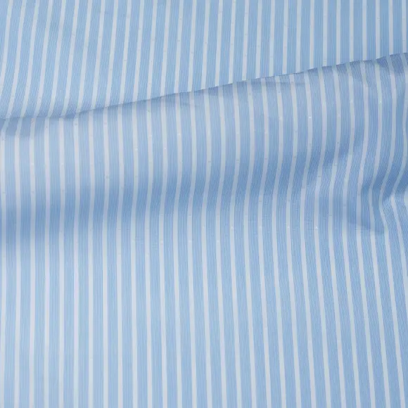 Supraluxe Premio Blu medio Dobby/Strutturato Righe 2 - 3