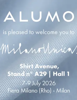 ALUMO at Milano Unica | 7-9 July 2026
