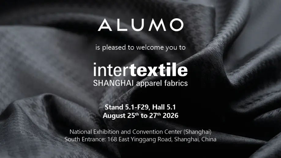 ALUMO at Intertextile Shanghai | 25-27 August 2026