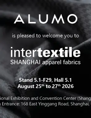 ALUMO at Intertextile Shanghai | 25-27 August 2026
