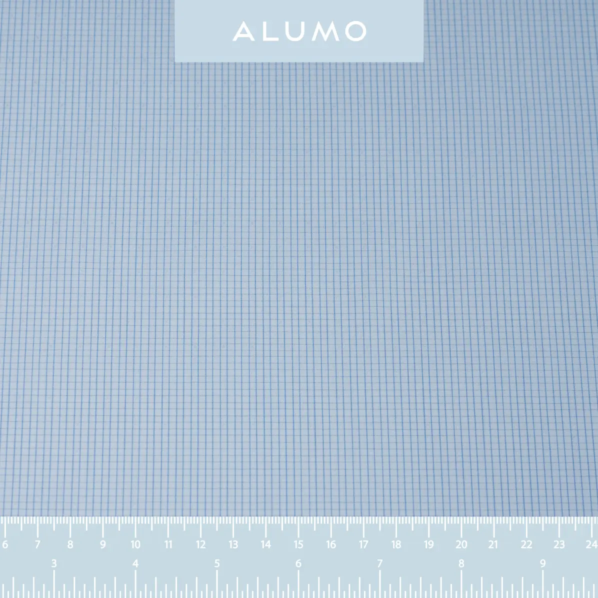 Supraluxe Premio Bleu moyen Dobby/Structuré Carreaux 1