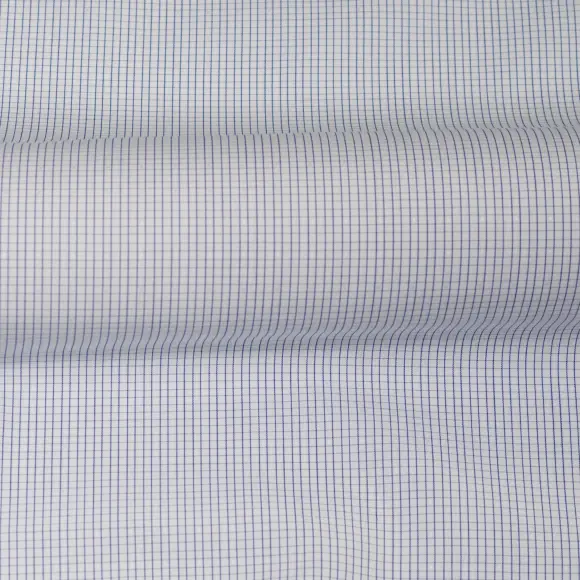 Supraluxe Premio Bleu moyen Dobby/Structuré Carreaux 2 - 3