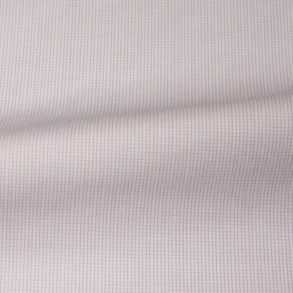 Supraluxe Premio Lila Dobby/Strukturiert Karierter - 3