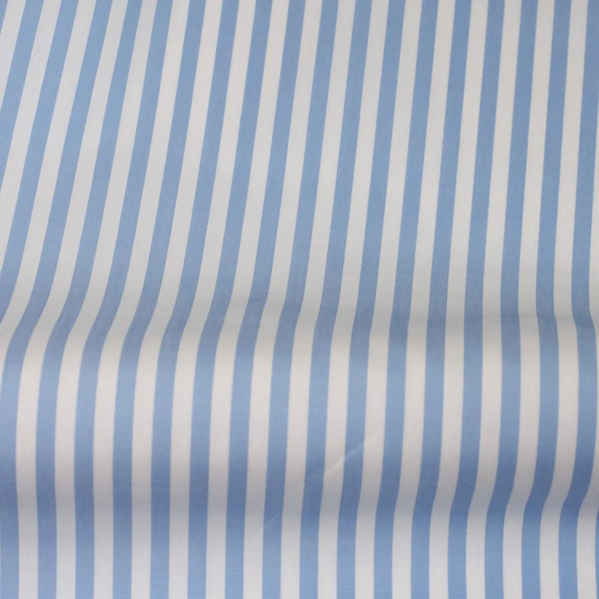 Supraluxe Bleu clair Popeline Rayures 8