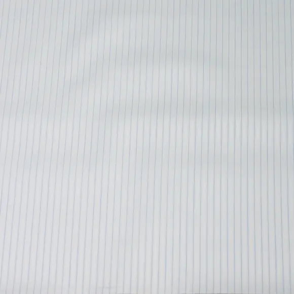 Zephir Soyella Bleu moyen Dobby/Structuré Rayures - 4