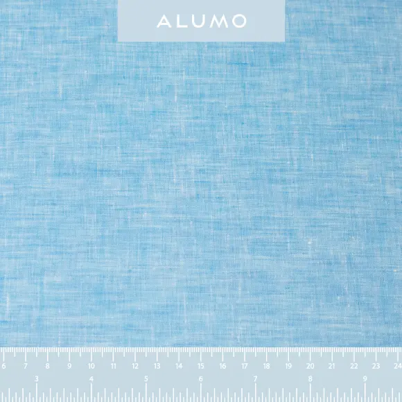 Centolino Hellblau Popelin Einfarbiges 2 - 2