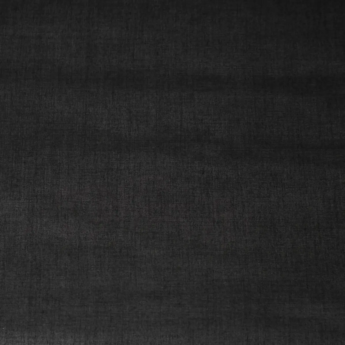 Voile Surselva Black Voile Solid plain