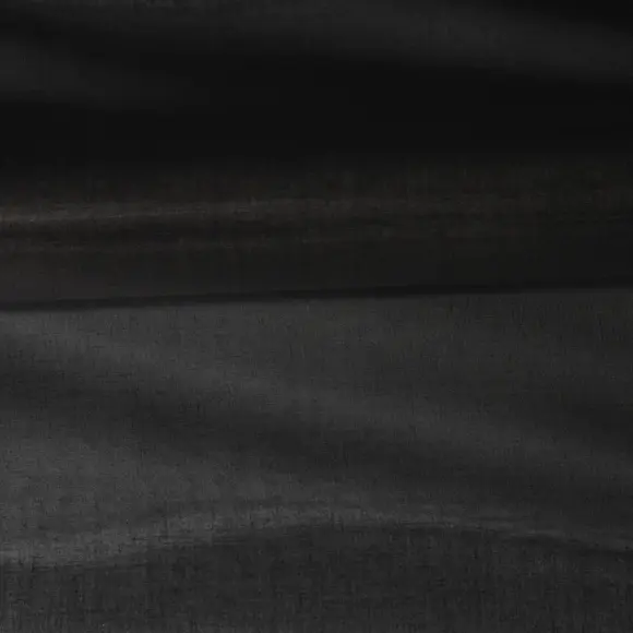 Voile Surselva Black Voile Solid plain - 3