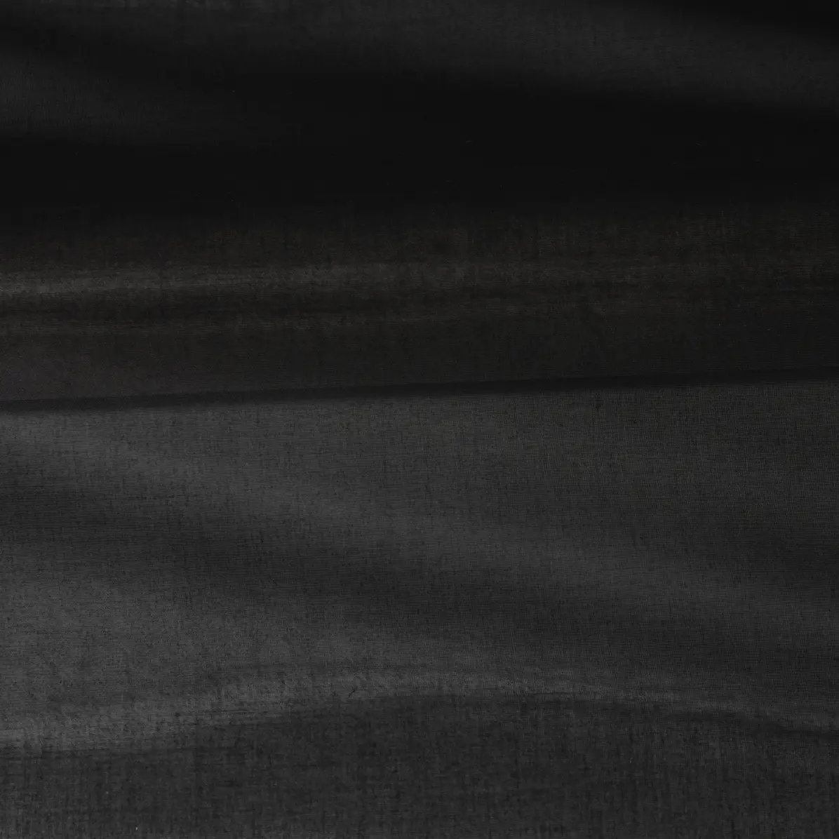 Voile Surselva Black Voile Solid plain