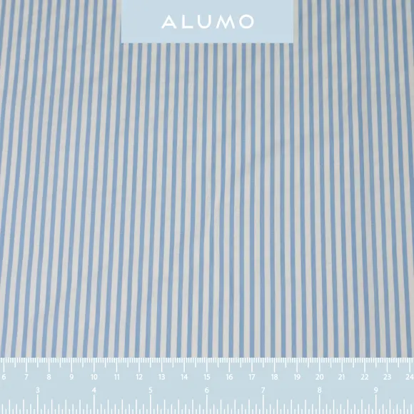 Seerluxe Medium Blue Seersucker Stripes Structured 2 - 2