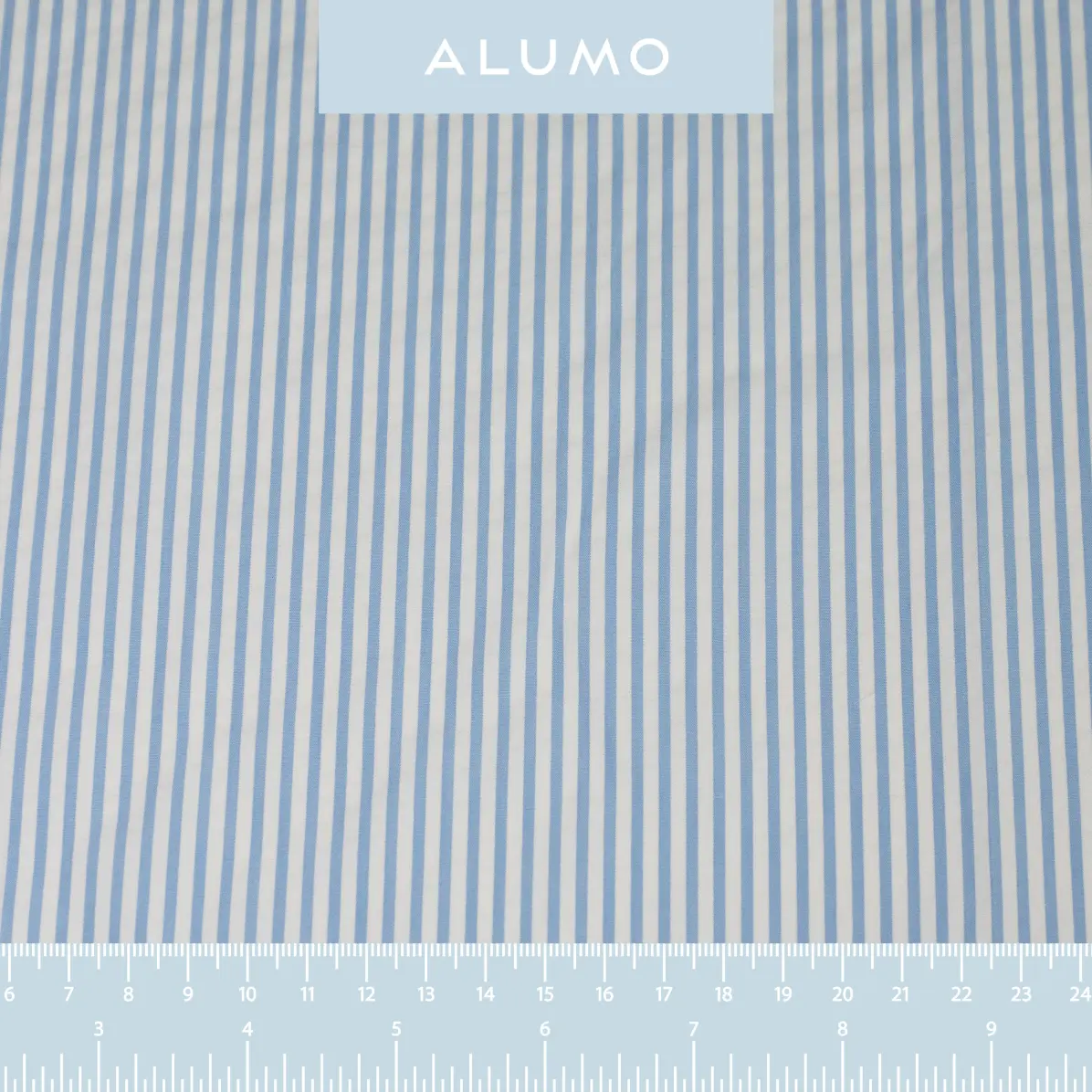 Seerluxe Medium Blue Seersucker Stripes Structured 2