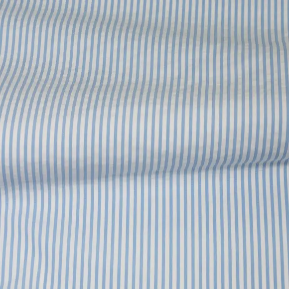 Seerluxe Medium Blue Seersucker Stripes Structured 2 - 3