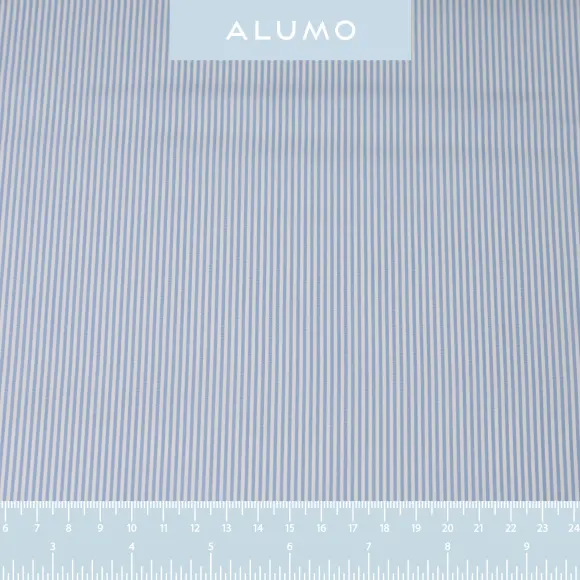 Supraluxe Voyage Medium Blue Popelin Stripes - 2