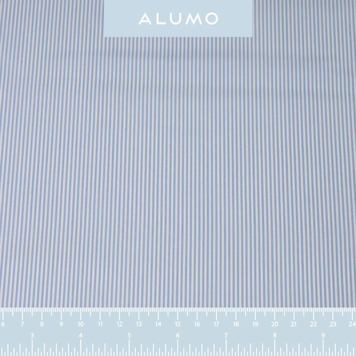 Supraluxe Voyage Medium Blue Popelin Stripes