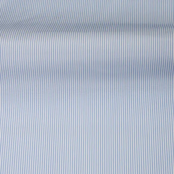 Supraluxe Voyage Medium Blue Popelin Stripes - 3