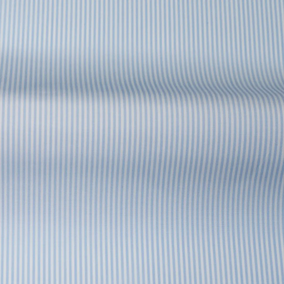 Soyella Bleu clair Popeline Rayures 2