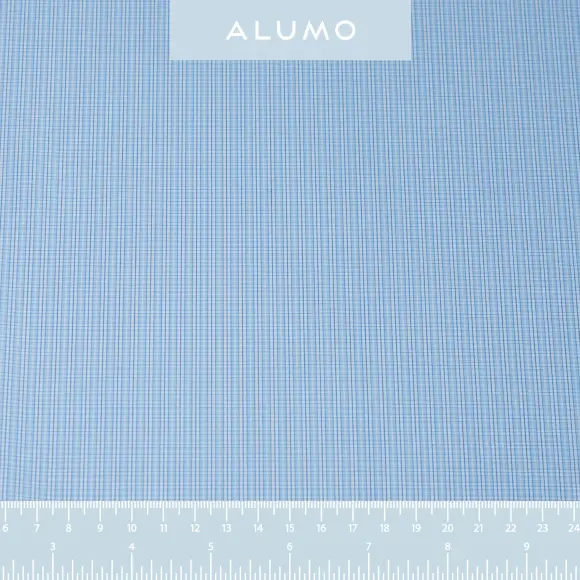 Soyella Blu medio Popelin Quadri 2 - 2