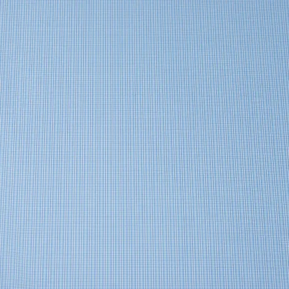 Soyella Blu medio Popelin Quadri 2 - 4