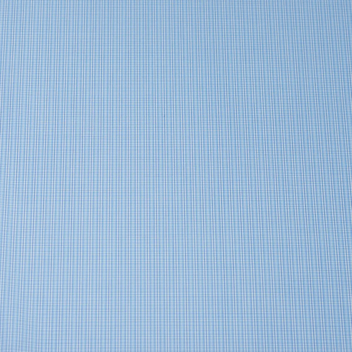 Soyella Blu medio Popelin Quadri 2