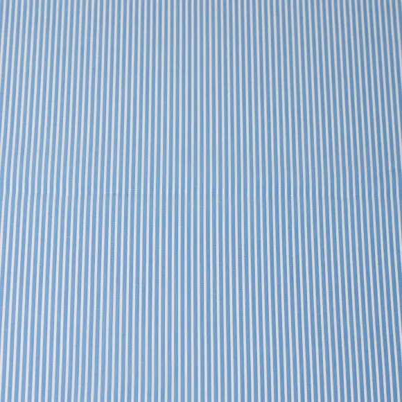 Soyella Arte Medium Blue Dobby/Structured Stripes 1 - 4