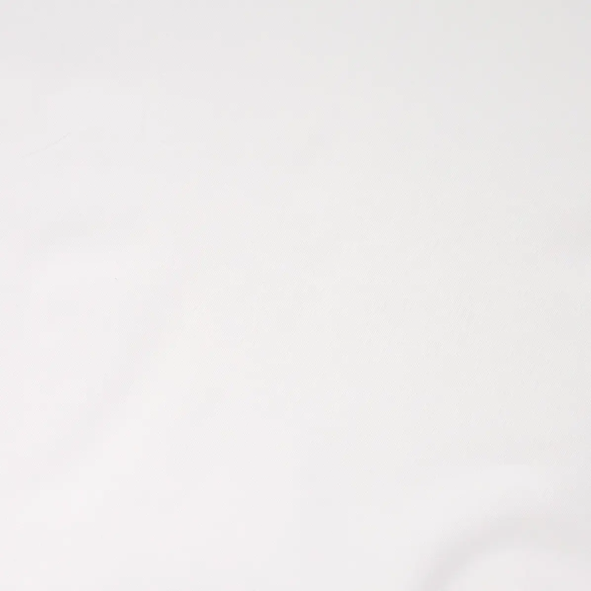 Organic Twill 2/2 Weiß Köper Einfarbiges