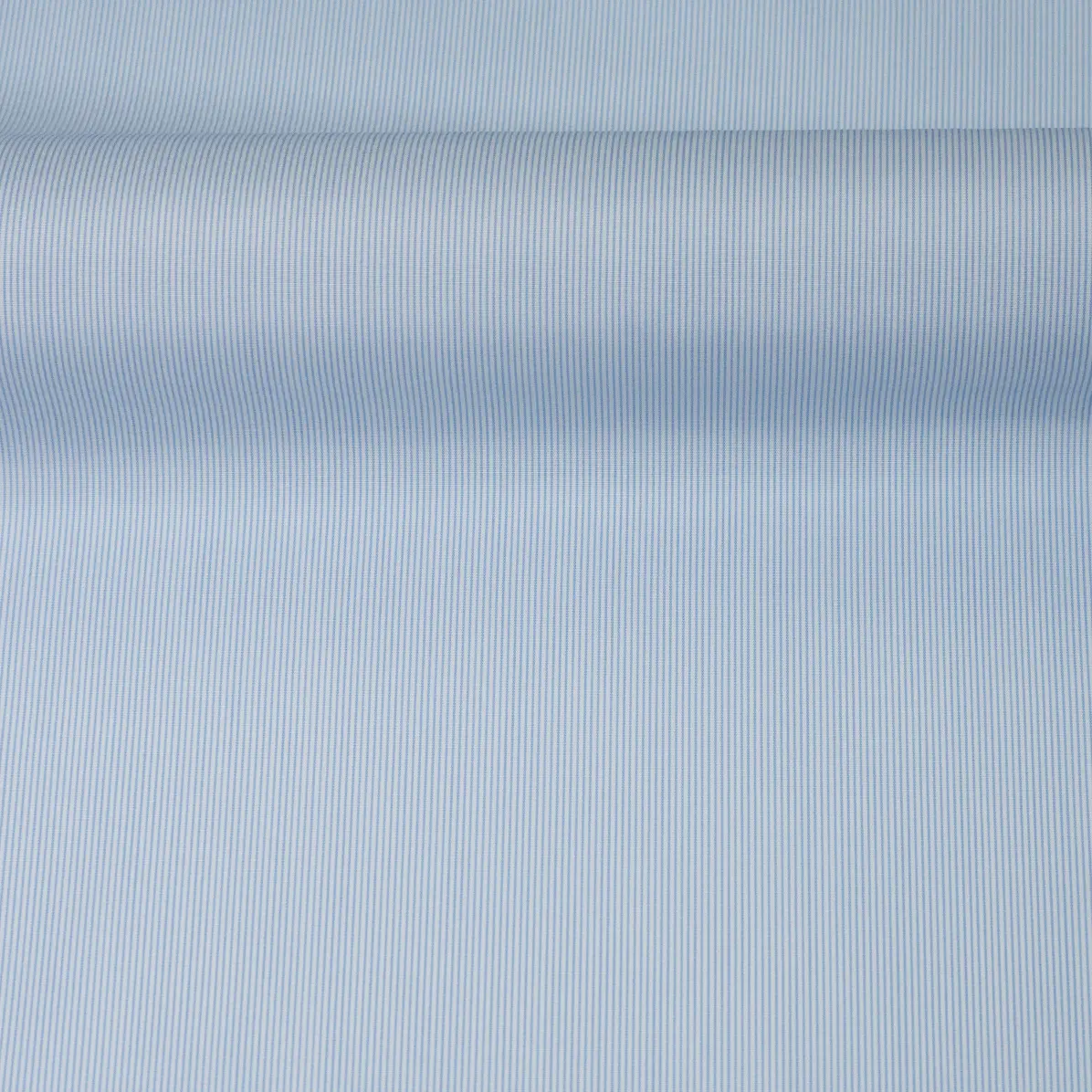 Suprastretch Popelin Hellblau Popelin Streifen