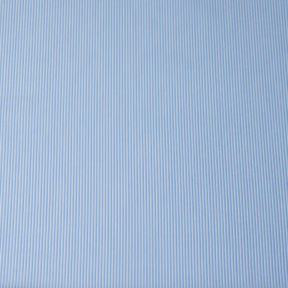 Soyella Duecento Mittelblau Popelin Streifen 1 - 4