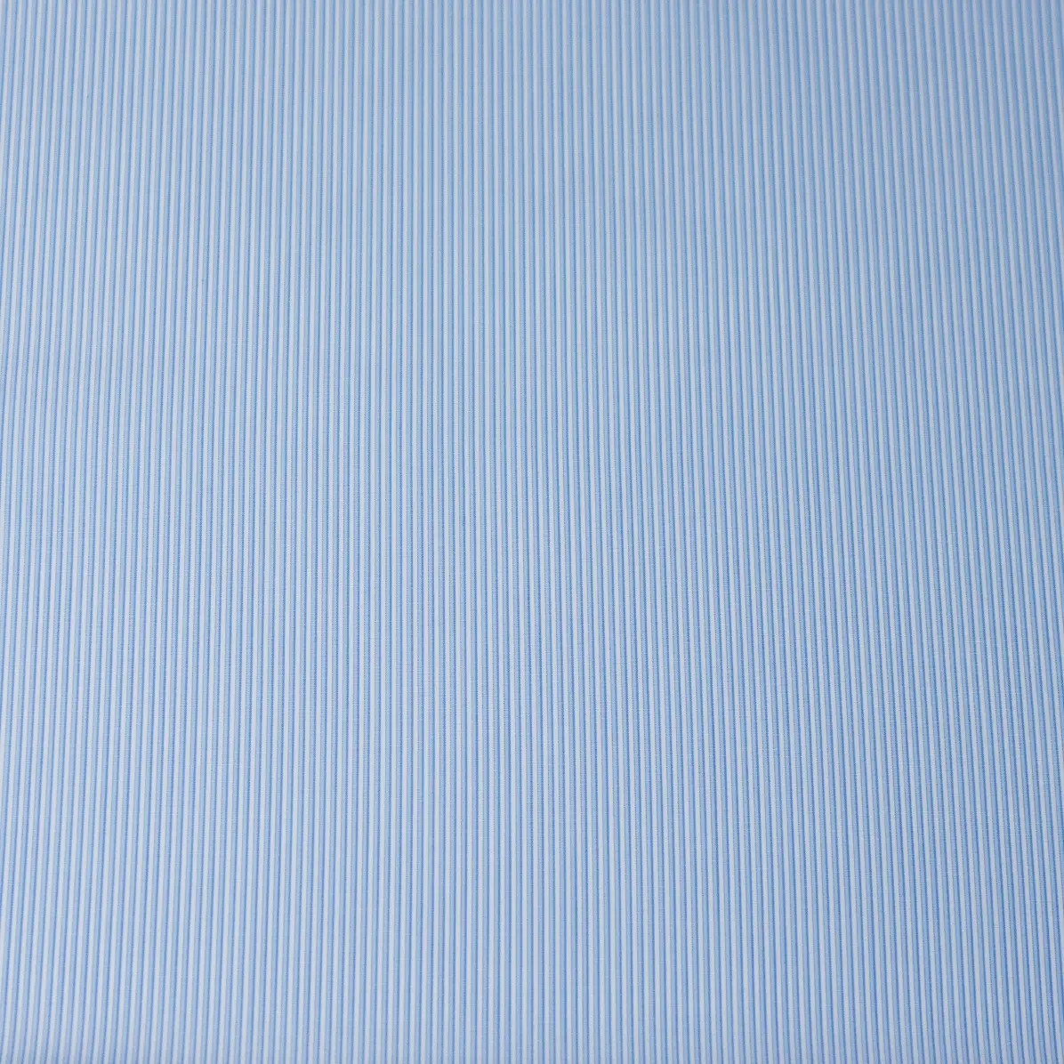 Soyella Duecento Mittelblau Popelin Streifen 1