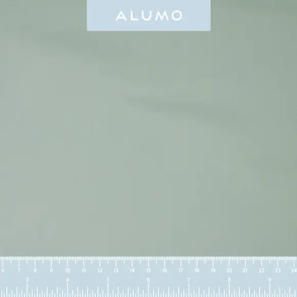 Organic Supraluxe Turquoise Popelin Solid plain - 2