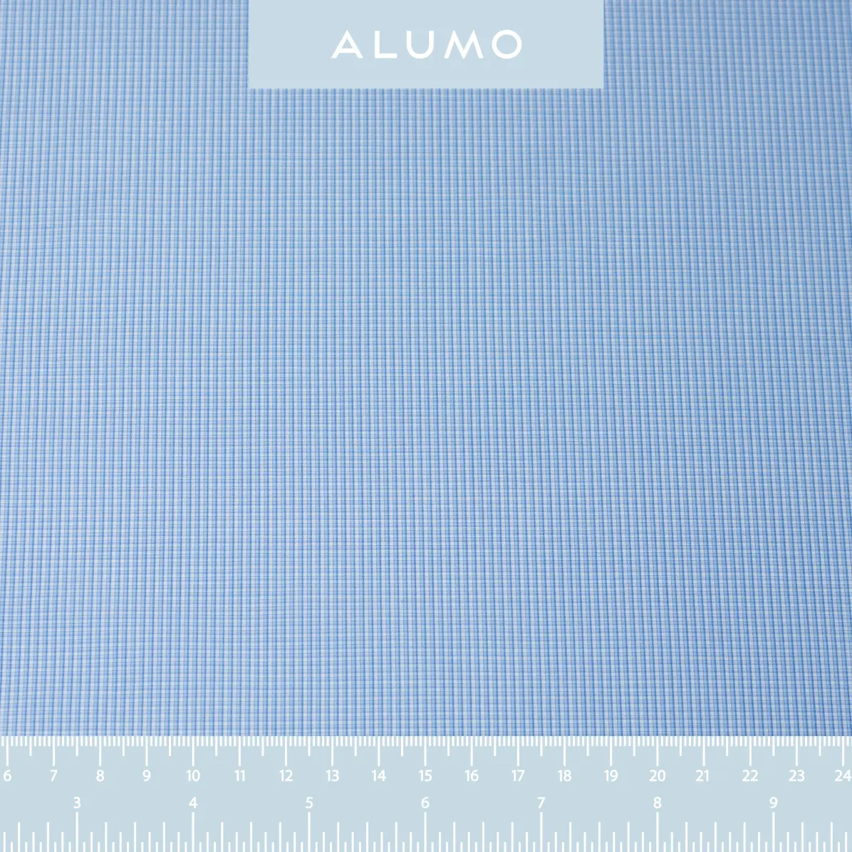 Soyella Duecento Medium Blue Popelin Check