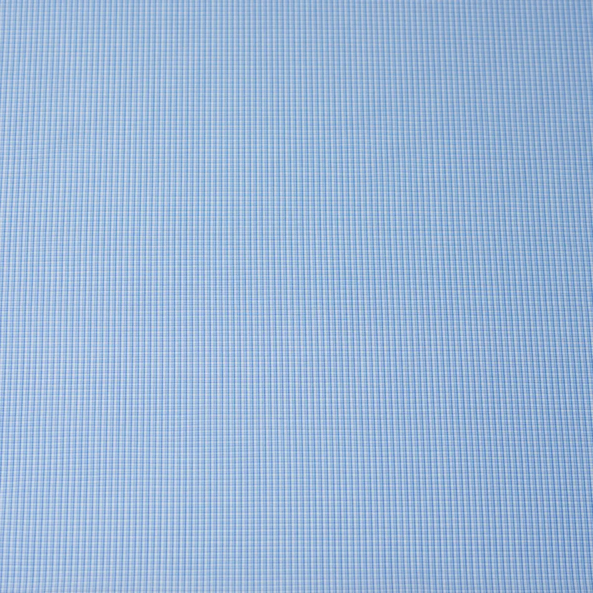 Soyella Duecento Medium Blue Popelin Check