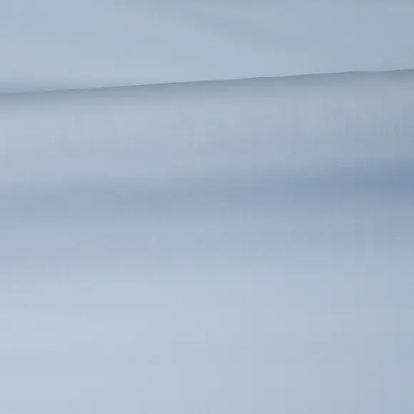 Organic Supraluxe Azzurro Popelin Tinta unita - 3