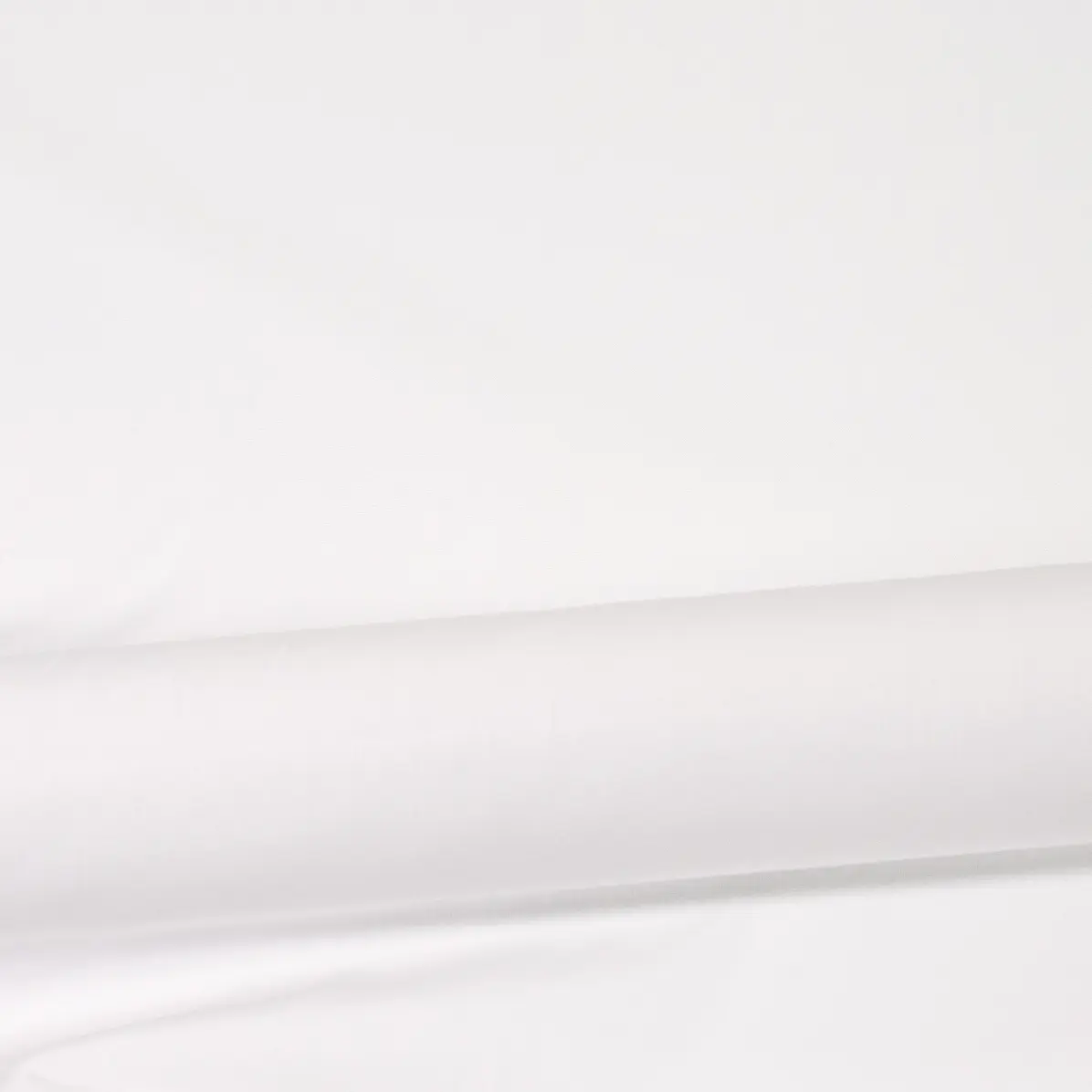 Organic Supraluxe Weiß Popelin Einfarbiges