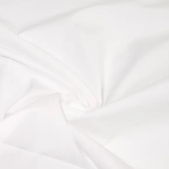 Organic Supraluxe Bianco Popelin Tinta unita 2