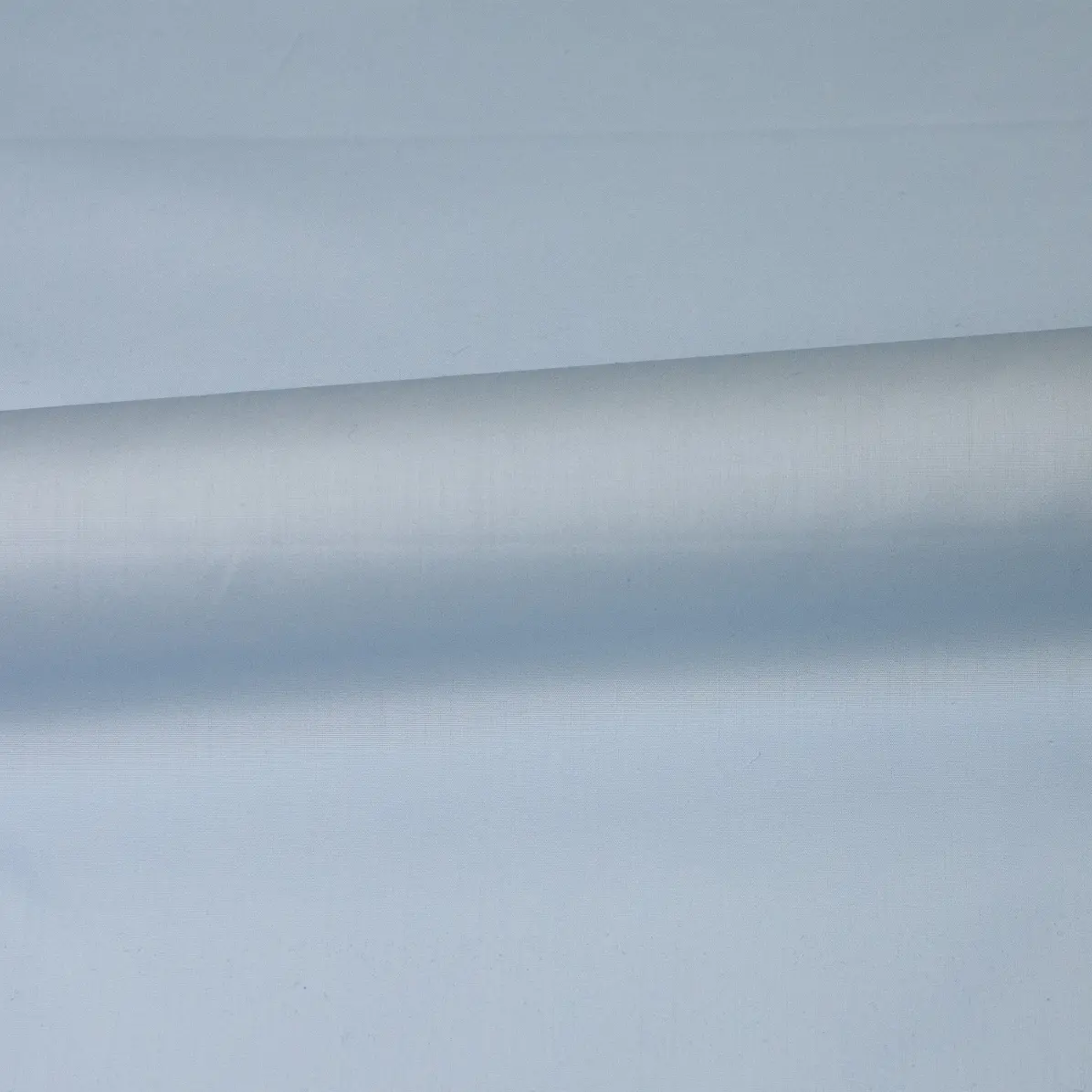 Organic Supraluxe Bleu moyen Popeline Uni