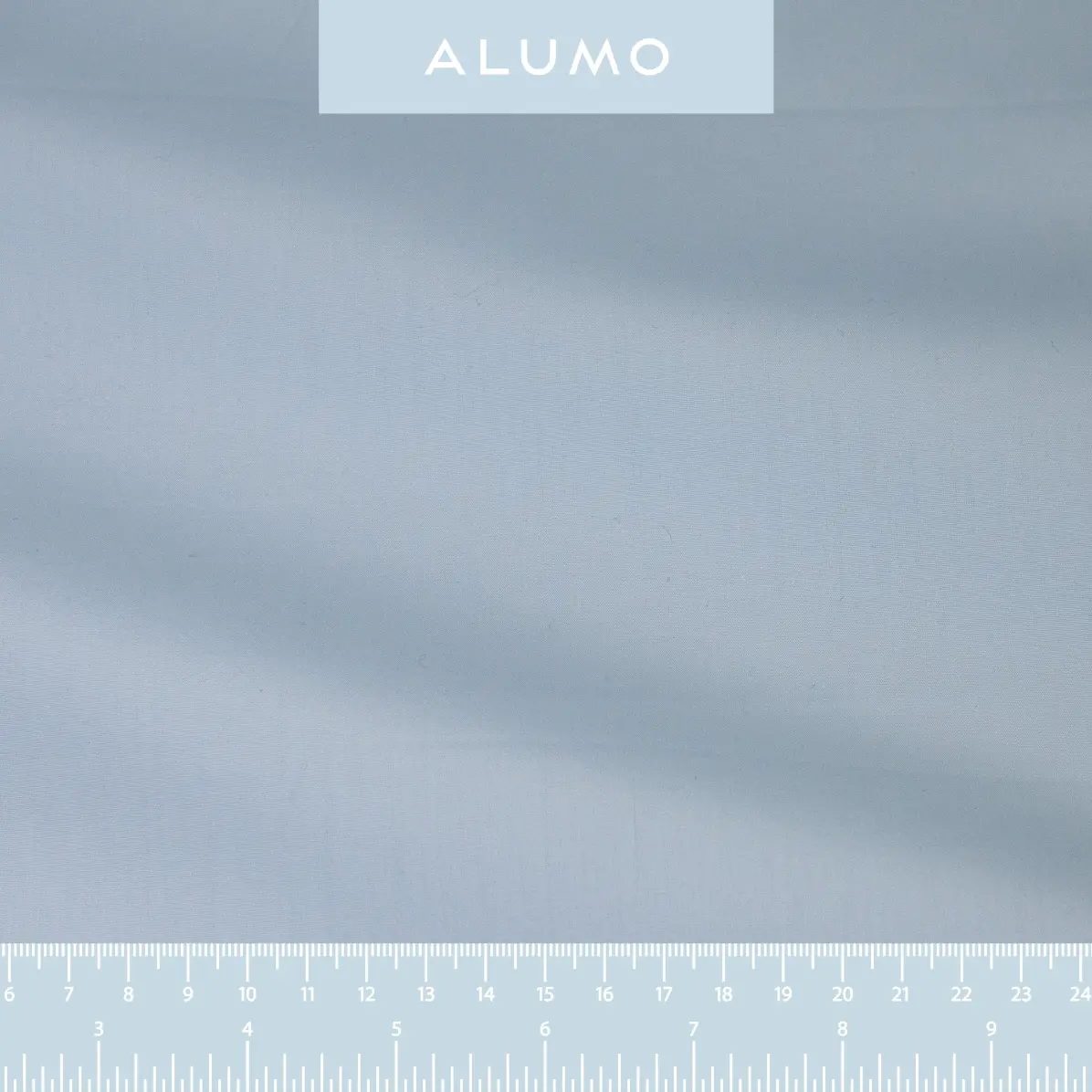 Organic Supraluxe Bleu moyen Popeline Uni