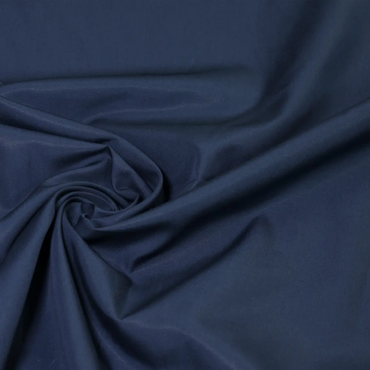 Organic Supraluxe navy Popelin Solid plain