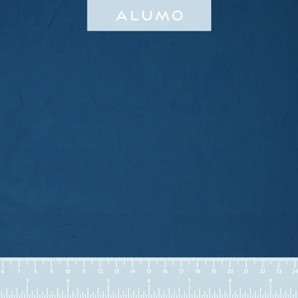 Organic Supraluxe Dark Blue Popelin Solid plain 1 - 2