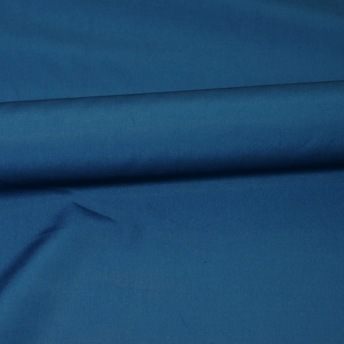 Organic Supraluxe Dark Blue Popelin Solid plain 1