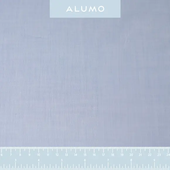 Silvano Medium Blue Popelin Solid plain - 2