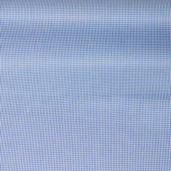 Twill Soprano Bleu moyen Sergé Carreaux   - 3