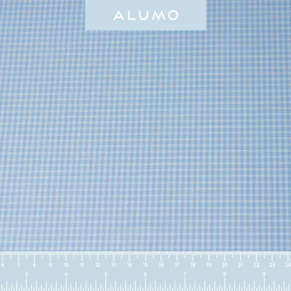 Twill Soyada Light Blue Twill Check - 2