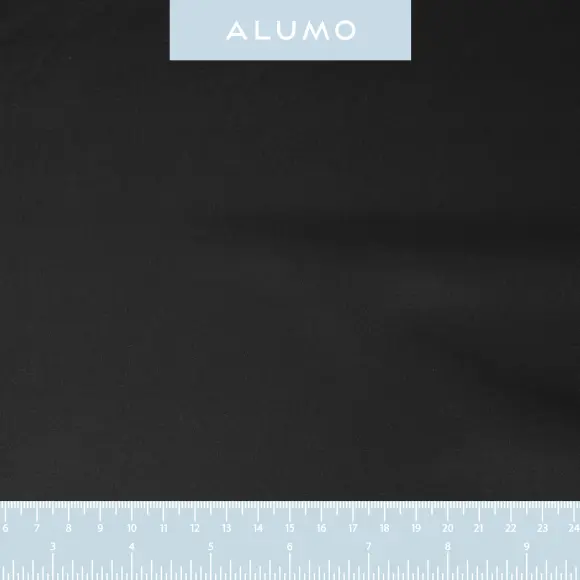 Salvatore Triplo Black Popelin Solid plain - 2