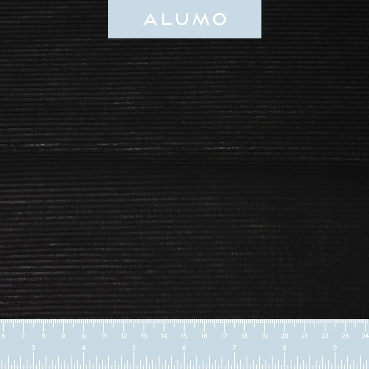 Voile Plissé Schwarz Plissee Strukturierte Streifen 1