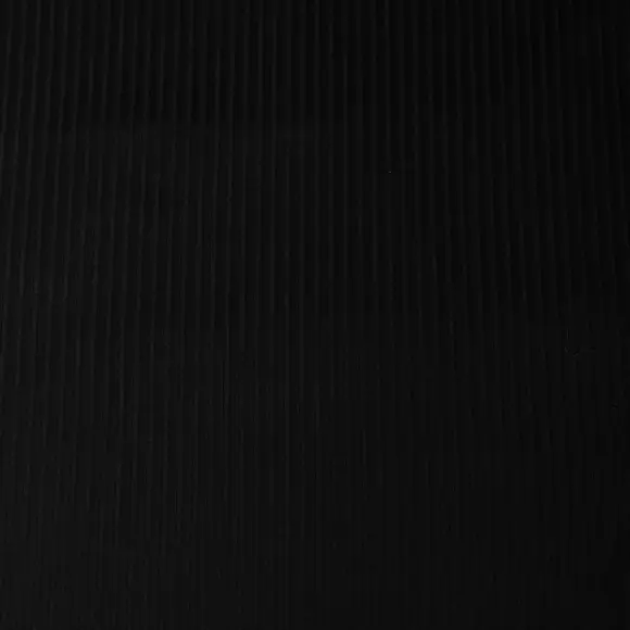 Voile Plissé Schwarz Plissee Strukturierte Streifen 2 - 4