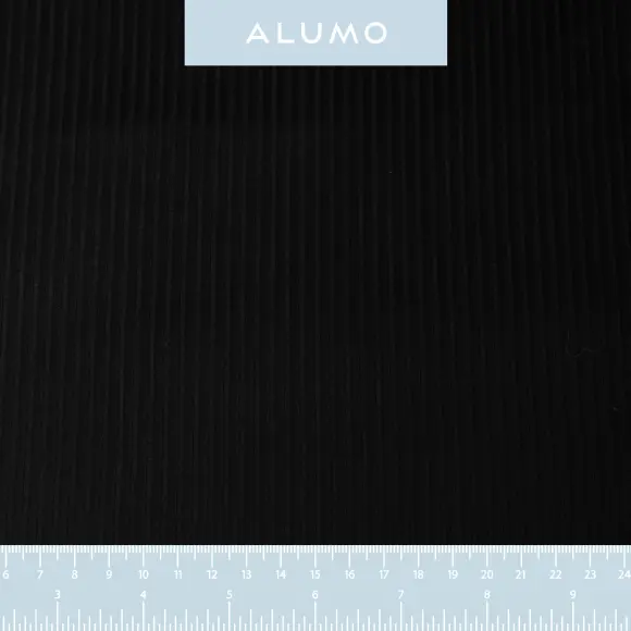 Voile Plissé Schwarz Plissee Strukturierte Streifen 2 - 2