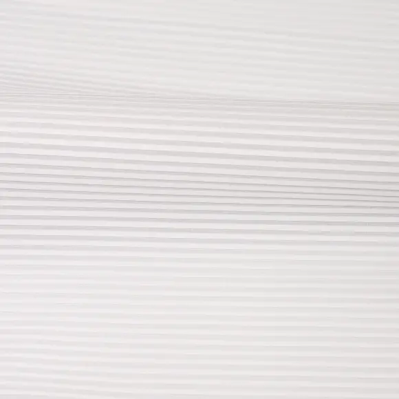 Voile Plissé Weiß Plissee Strukturierte Streifen 3 - 3