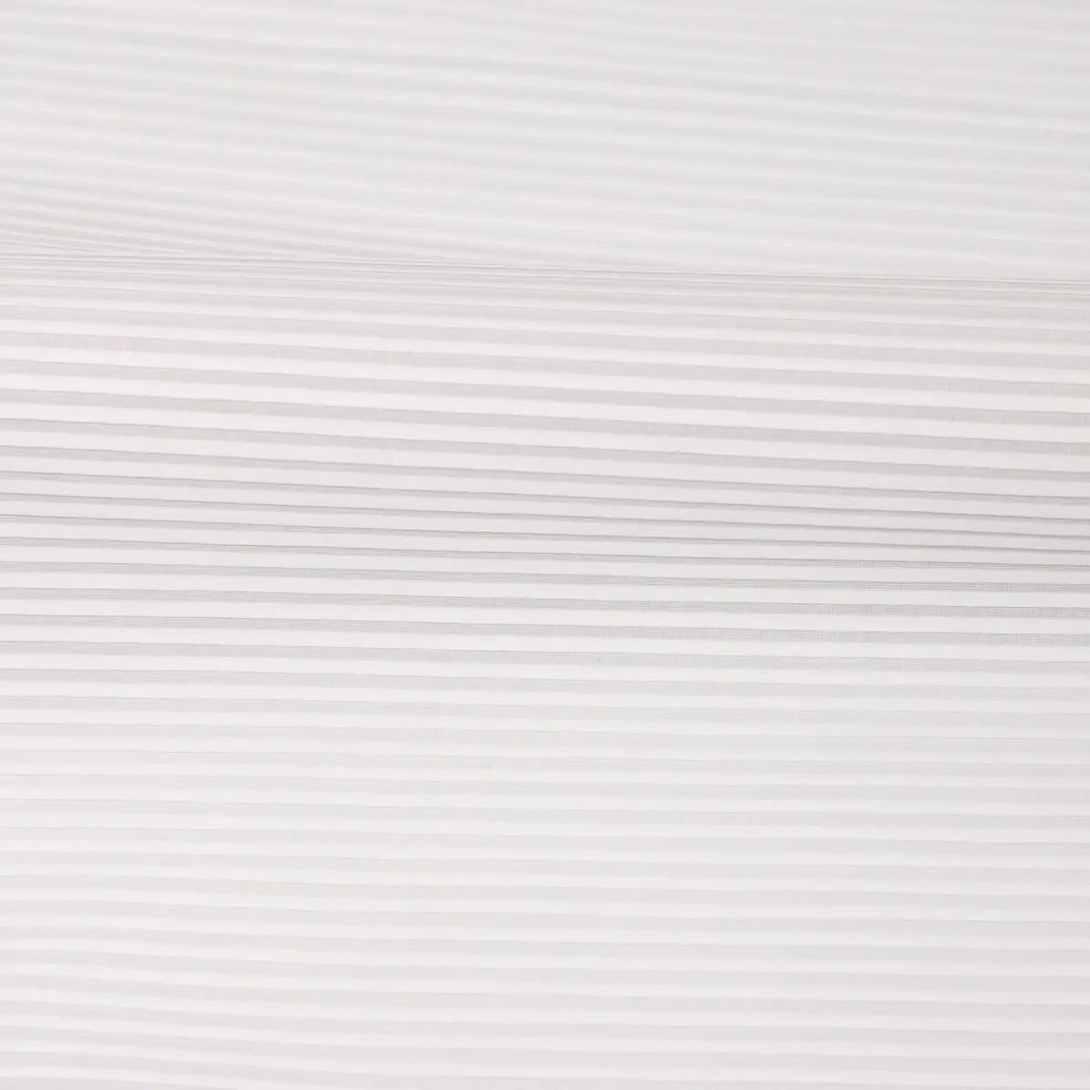 Voile Plissé Weiß Plissee Strukturierte Streifen 3